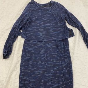 Topshop dress with overhang front